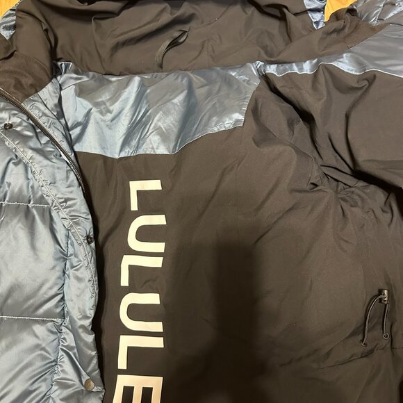 Lululemon Gray Goose Down Feather puffy jacket - Picture 6 of 12